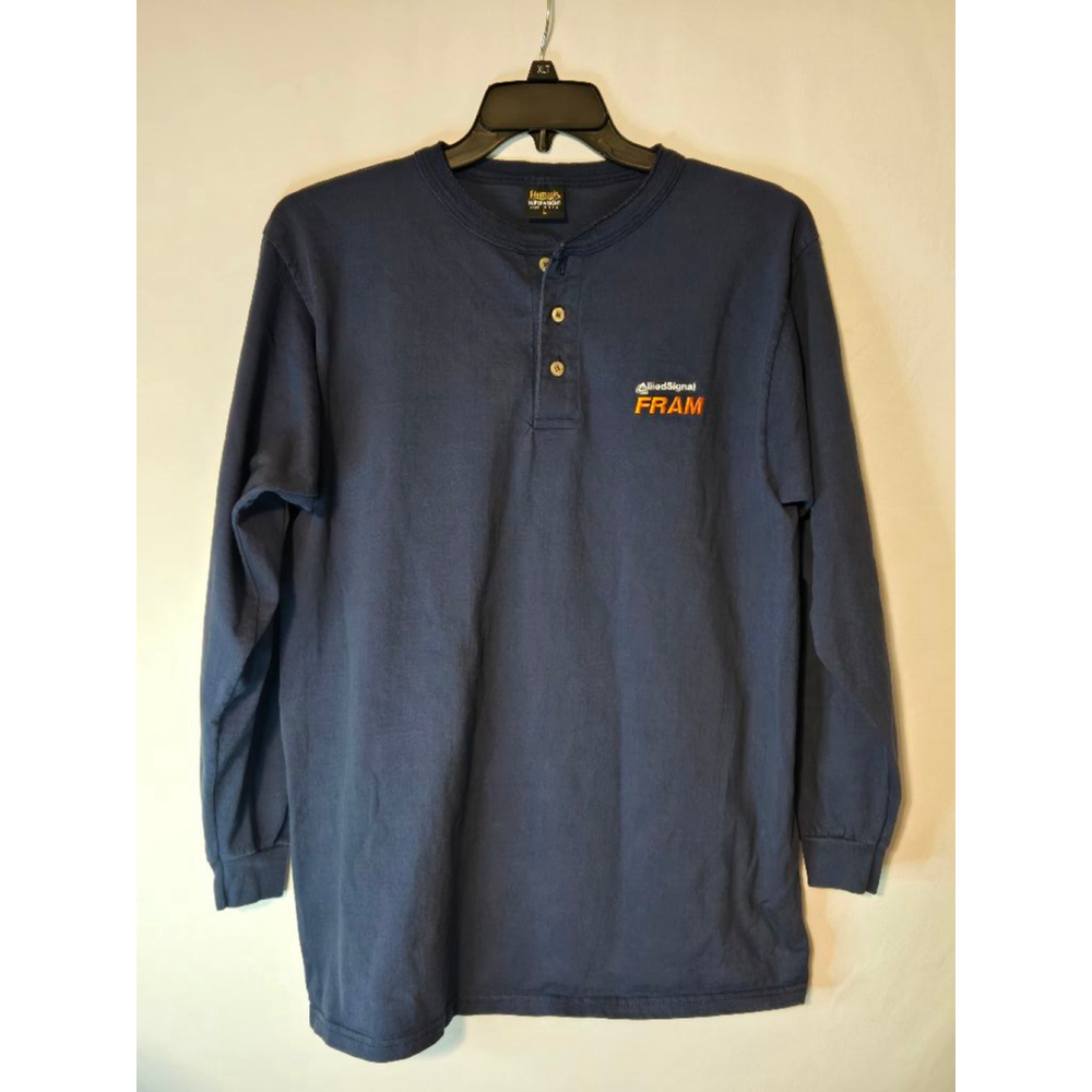 Vintage Men's Nemesis "Allied Signal Fram" Long Sleeve T-Shirt